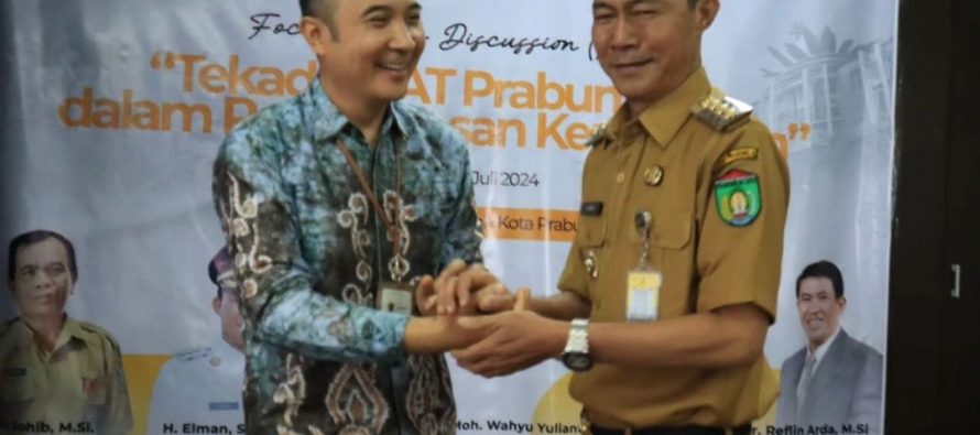 BALITA STUNTING DI KOTA PRABUMULIH MENURUN