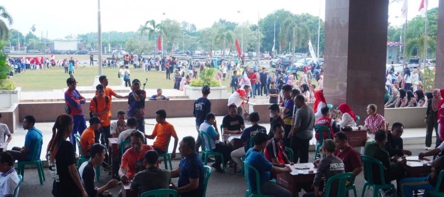 Kegiatan PJ Walikota Prabumulih Dalam rangka memeriahkan HUT RI ke-79 Tahun 2024