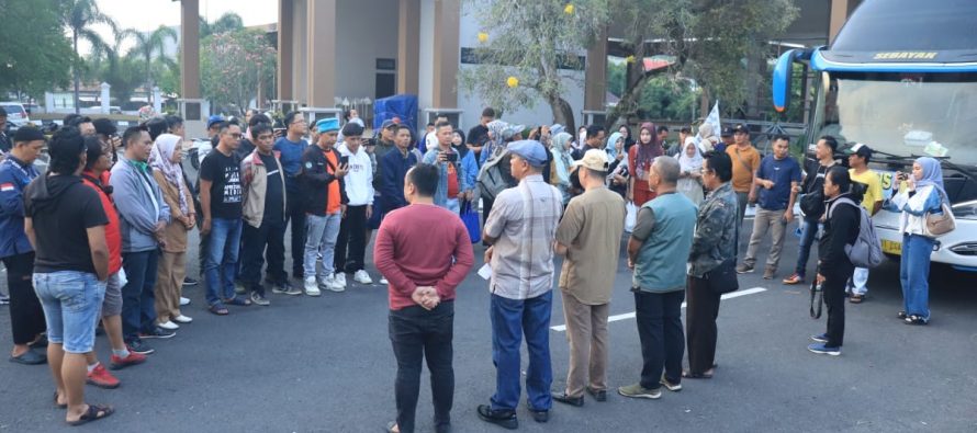 Kegiatan orentasi Media Massa Prabumulih dalam rangka orientasi media massa Pemerintah Kota Prabumulih ke Pemerintah Kota Sukabumi