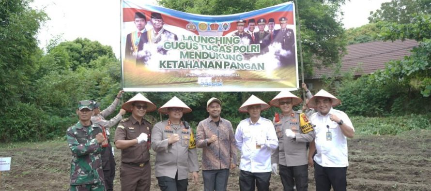 PJ SEKDA KOTA PRABUMULIH MENGHADIRI LAUNCHING GUGUS TUGAS POLRI MENDUKUNG KETAHANAN PANGAN SECARA VIRTUAL