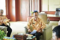 PJ WALIKOTA PRABUMULIH TERIMA KUNJUNGAN ENTRY MEETING DARI BPK