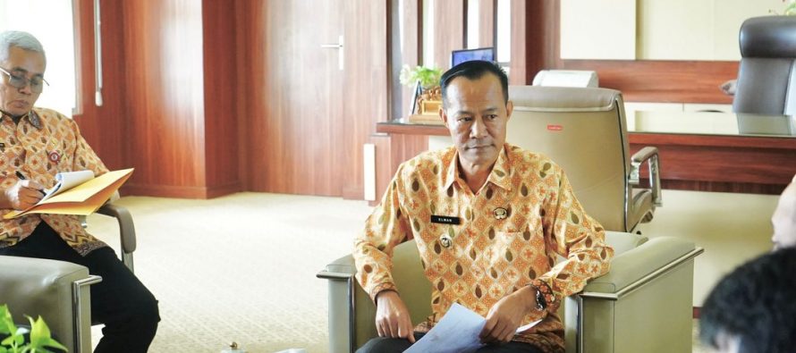 PJ WALIKOTA PRABUMULIH TERIMA KUNJUNGAN ENTRY MEETING DARI BPK