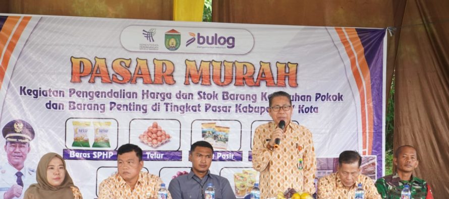 Pemkot Prabumulih Kembali Menggelar Kegiatan Pasar Murah dalam Rangka Program Gerakan Pengendalian Inflasi di Kota Prabumulih