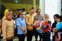 Pj Walikota Prabumulih Hadiri Launching Nasional Gerakan Orang Tua Asuh Cegah Stunting