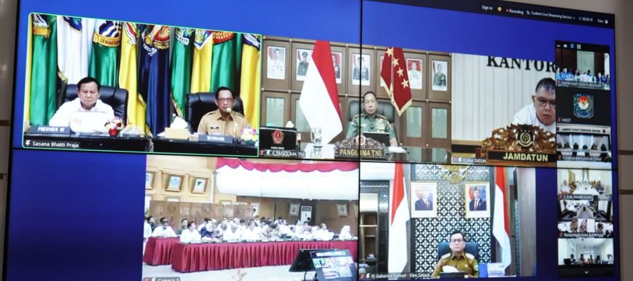 Pengendalian Inflasi dan Penguatan Perlindungan Pekerja Migran Dibahas dalam Rakor Virtual