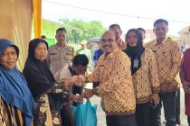 Pasar Murah di Desa Pangkul Jaya Prabumulih Resmi Dibuka