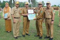 DINAS KOMUNIKASI DAN INFORMATIKA RAIH PENGHARGAAN HASIL AUDIT KEARSIPAN DINAMIS KOTA PRABUMULIH TAHUN 2024