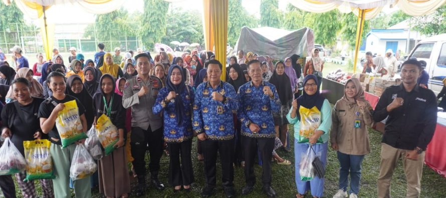 Pemkot Prabumulih Gelar Pasar Murah untuk Pengendalian Inflasi di Kantor Lurah Muara Dua