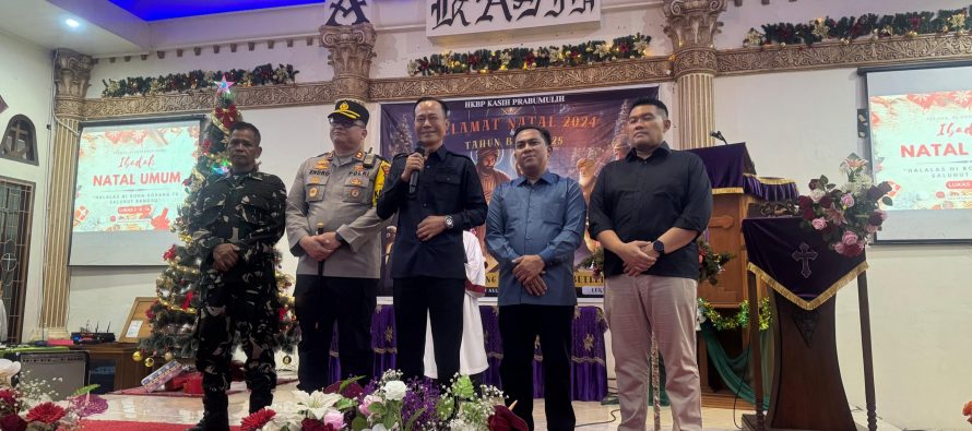 Pj Walikota Prabumulih Bersama Forkopimda Kota Prabumulih Lakukan Monitoring Gereja dan Posko Nataru