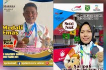Pasangan Atlet Disabilitas Prabumulih Ukir Prestasi Gemilang di Peparnas XVII Solo 2024
