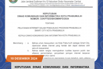 Keputusan Dinas Komunikasi dan Informatika Kota Prabumulih tentang Pelayanan Internet dalam Mendukung Program Prabumulih Smart City