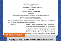 Perjanjian Kerja Sama Antara Pemerintah Kota Prabumulih dengan PT Java Digital Nusantara