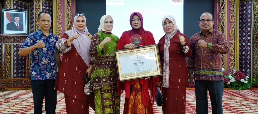 Kota Prabumulih Raih Penghargaan di Peringatan Hari Ibu ke-96 di Palembang