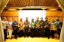 Pj Walikota Prabumulih Bersama Istri Hadiri Acara Malam Ramah Tamah Launching Buku Best Practice APEKSI