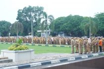 Penjabat Wali Kota Prabumulih Tekankan Peningkatan Kinerja dan Kekompakan ASN di Apel Bulanan