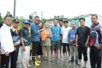 Pemkot Prabumulih Tinjau Lokasi Banjir Sekaligus Beri Bantuan Sembako