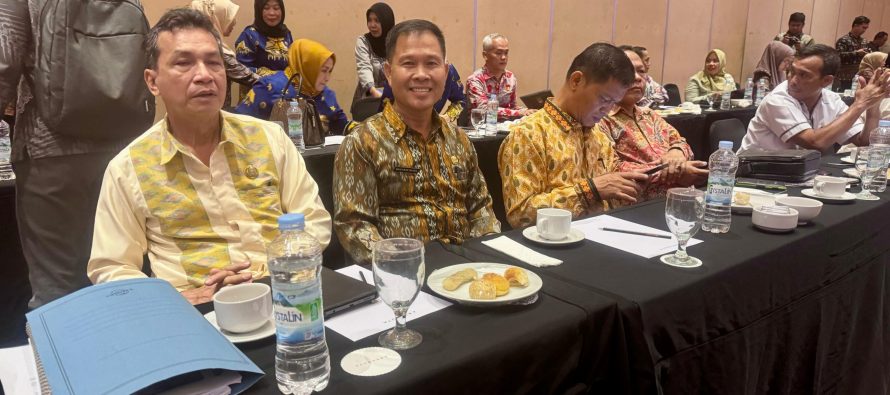 Pj Wali Kota Prabumulih Hadiri Rakor dan High Level Meeting TPID Se-Sumatera Selatan Sekaligus Sosialissi Kegiatan Pemeriksaan Kesehatan Gratis
