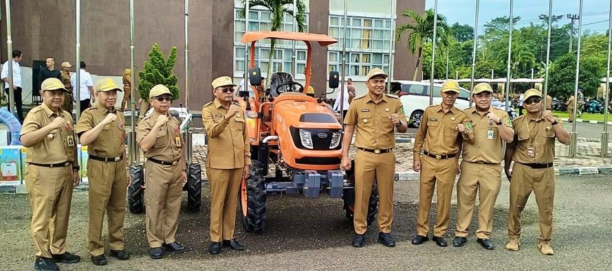 Pemerintah Kota Prabumulih Terima Bantuan Alsintan dari Kementan RI, Langkah Nyata Majukan Pertanian!