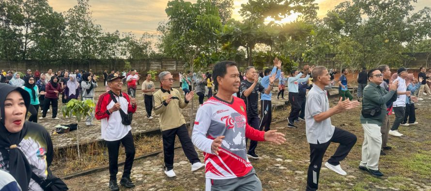 Satu Irama, Satu Gerakan! Prabumulih Kompak di Minggu Sehat Ceria