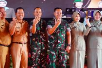 Kegiatan Pisah Sambut Komandan Batalyon Zeni Tempur 2 Samara Grawira Kota Prabumulih