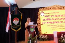 Perkuat Peran Perempuan, DWP Kota Prabumulih Resmi Buka Musda ke-V