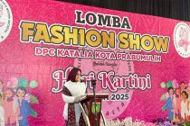 KARNAVAL BUDAYA DAN LOMBA FASHION SHOW BERSAMA KATALIA KOTA PRABUMULIH DALAM RANGKA HARI KARTINI