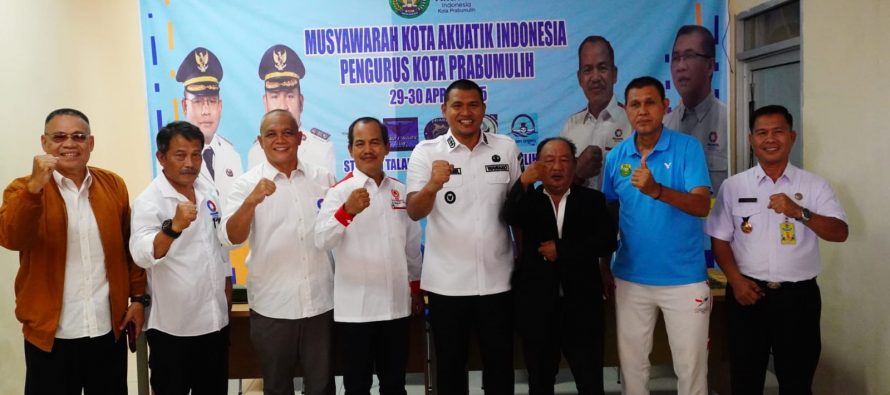 Sinergi Menuju Prestasi: Pembukaan MUSKOT Akuatik Indonesia Kota Prabumulih