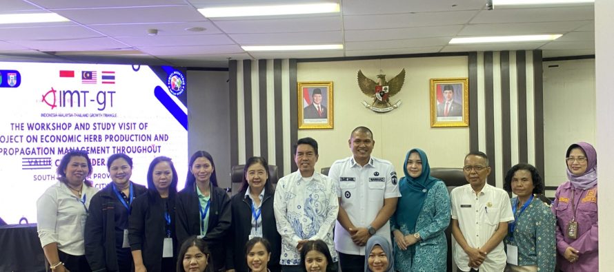 Pemerintah Kota Prabumulih menerima kunjungan delegasi dari tiga negara, yaitu Indonesia, Malaysia, dan Kerajaan Thailand dalam rangka studi lapangan dan pertukaran pengetahuan di bidang pertanian terpadu dan pengolahan hasil alam