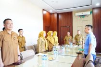 Wakili Wali Kota, Asisten III Hadiri Rakor Pengendalian Inflasi Secara Virtual