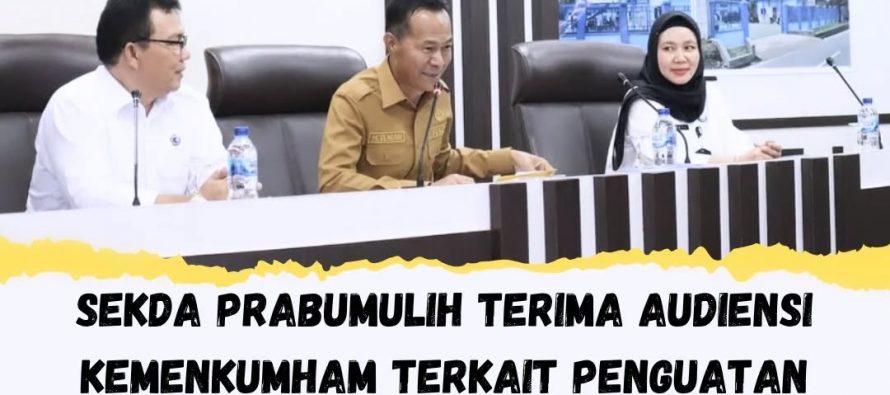 Sekda Prabumulih Terima Audiensi Kemenkuham Terkait Penguatan Kapasitas HAM