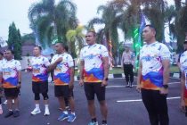 Langkah Penuh Semangat, Wakil Wali Kota Ikuti Fun Run HUT Bhayangkara ke-79