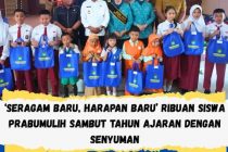 “SERAGAM BARU,HARAPAN BARU” RIBUAN SISWA PRABUMULIH SAMBUT TAHUN AJARAN DENGAN SENYUMAN