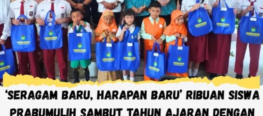 “SERAGAM BARU,HARAPAN BARU” RIBUAN SISWA PRABUMULIH SAMBUT TAHUN AJARAN DENGAN SENYUMAN