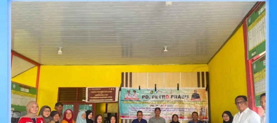 sosialisasi PD. Petro Prabu Terkait Jaringan gas Rumah Tangga Kota Prabumulih