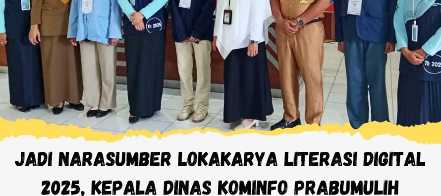 Jadi Narasumber Lokakarya Literasi Digital 2025, Kepala Dinas Kominfo Prabumulih Tekankan Pentingnya Etika Digital