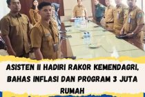 Asisten II Hadiri Rakor Kemendagri, Bahas Inflasi dan Program 3 Juta Rumah