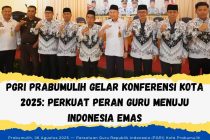 PGRI PRABUMULIH GELAR KONFERENSI KOTA 2025 : PERKUAT PERAN GURU MENUJU INDONESIA EMAS