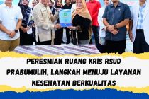 PERESMIAN RUANG KRIS RSUD PRABUMULIH, LANGKAH MENUJU LAYANAN KESEHATAN BERKUALITAS