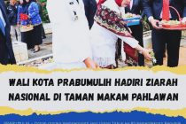 WALI KOTA PRABUMULIH HADIRI ZIARAH NASIONAL DI TAMAN MAKAM PAHLAWAN