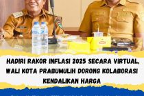 Hadiri Rakor Inflasi 2025 Secara Virtual, Wali Kota Prabumulih Dorong Kolaborasi Kendalikan Harga