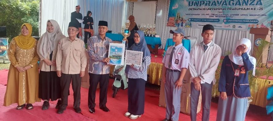 Penutupan UNPRAVAGANZA Dies Natalis Universitas Prabumulih ke-25 Tahun