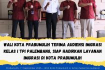 Wali Kota Prabumulih Terima Audiensi Imigrasi Kelas I TPI Palembang, Siap Hadirkan Layanan Imigrasi di Kota Prabumulih