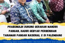 Prabumulih Dukung Gerakan Mandiri Pangan, Hadiri Gebyar Perbenihan Tanaman Pangan Nasional X di Palembang