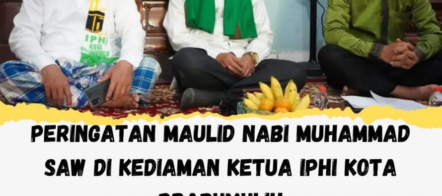 Peringatan Maulid Nabi Muhammad SAW di Kediaman Ketua IPHI Kota Prabumulih