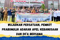 Wujudkan Persatuan, Pemkot Prabumulih Adakan Apel Kebangsaan dan Do’a Bersama