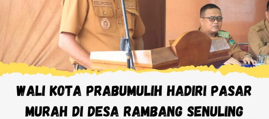 Pemkot Prabumulih Gelar Pasar Murah di Majasari, Warga Antusias Dapatkan Sembako Terjangkau
