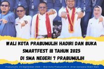 Wali Kota Prabumulih Hadiri dan Buka SMARTFEST III Tahun 2025 di SMA Negeri 7 Prabumulih