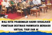 Wali Kota Prabumulih Hadiri Sosialisasi Pemetaan Destinasi Pariwisata Berbasis Virtual Tour dan AI