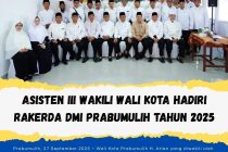 Asisten III Wakili Wali Kota Hadiri Rakerda DMI Prabumulih Tahun 2025