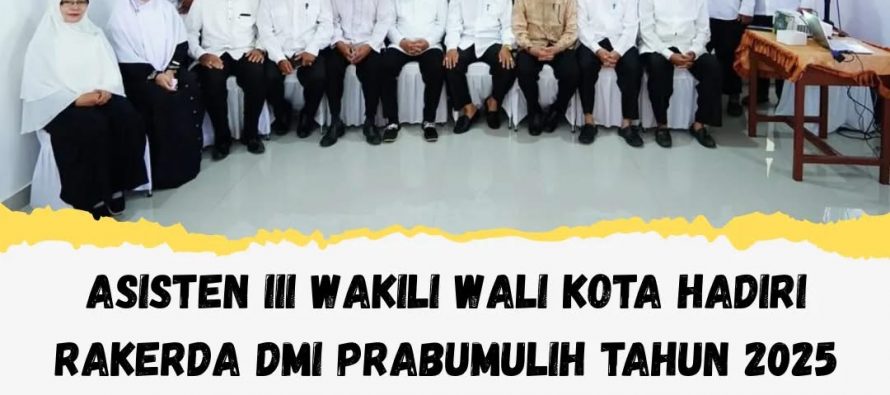 Asisten III Wakili Wali Kota Hadiri Rakerda DMI Prabumulih Tahun 2025